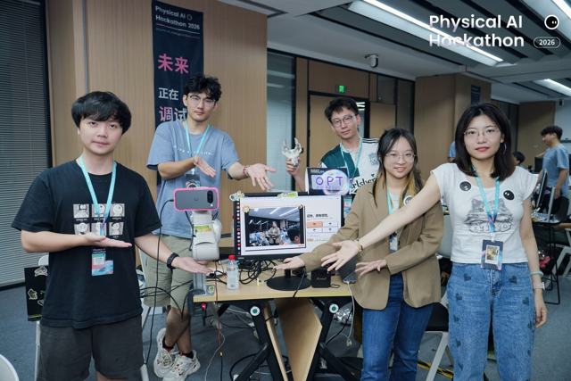 Champions of the OneRobotics track, HK Physical AI Hackathon (Aug 2026)