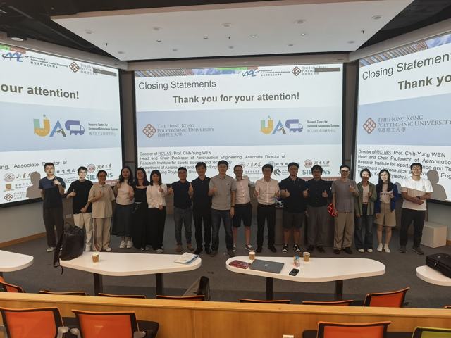 1st RCUAS Research Workshop at PolyU (Jun 2025)