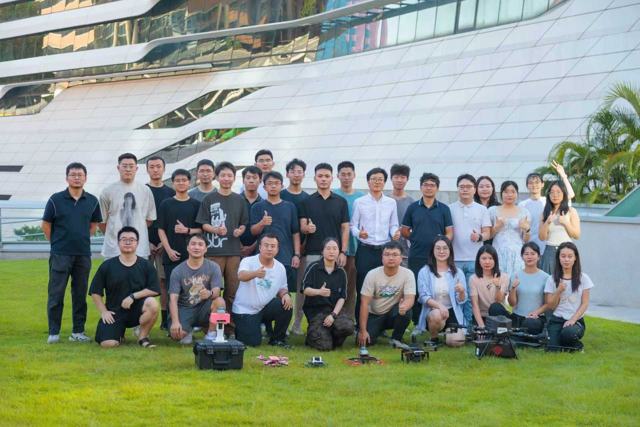 TAS Lab family photo on the PolyU campus