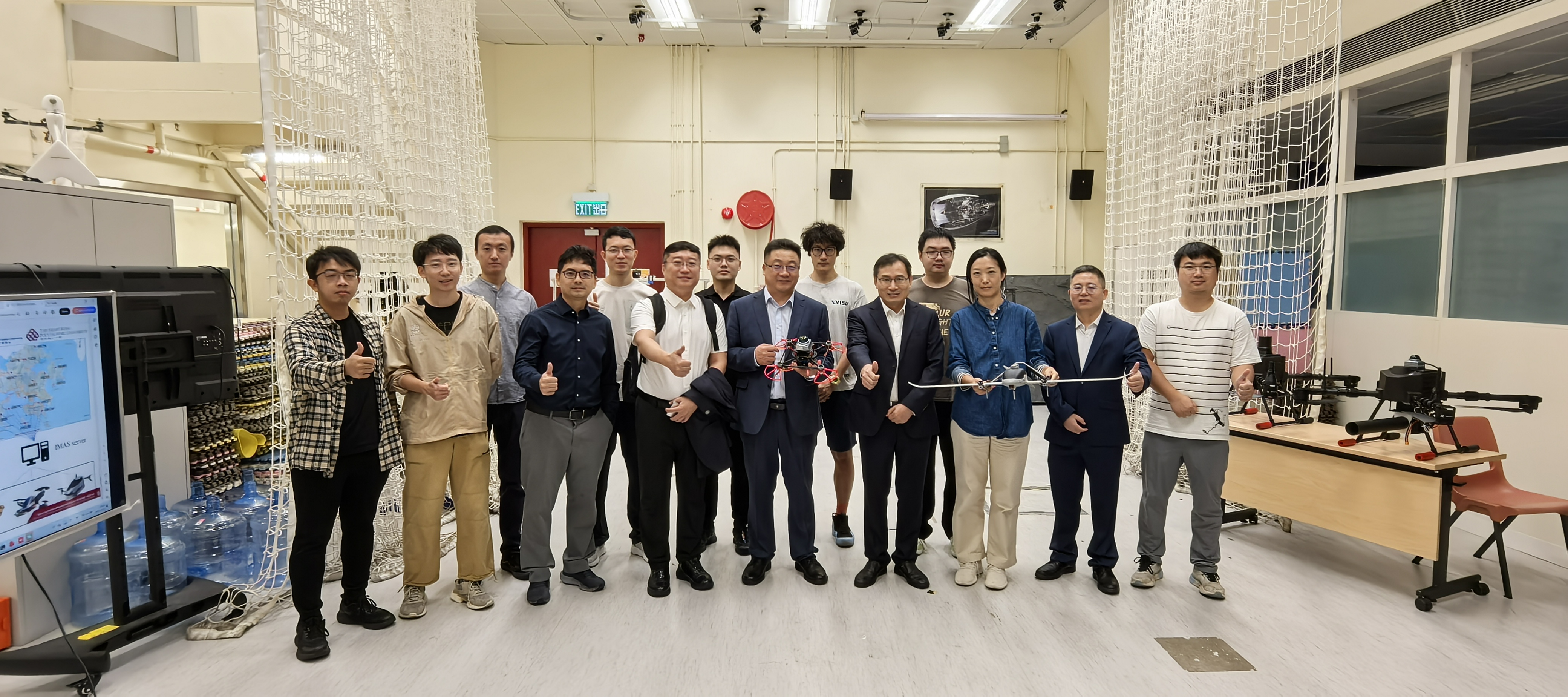 Harbin Engineering University Vice President YU Zhiwen Visits PolyU s TAS Lab to Strengthen Research Ties