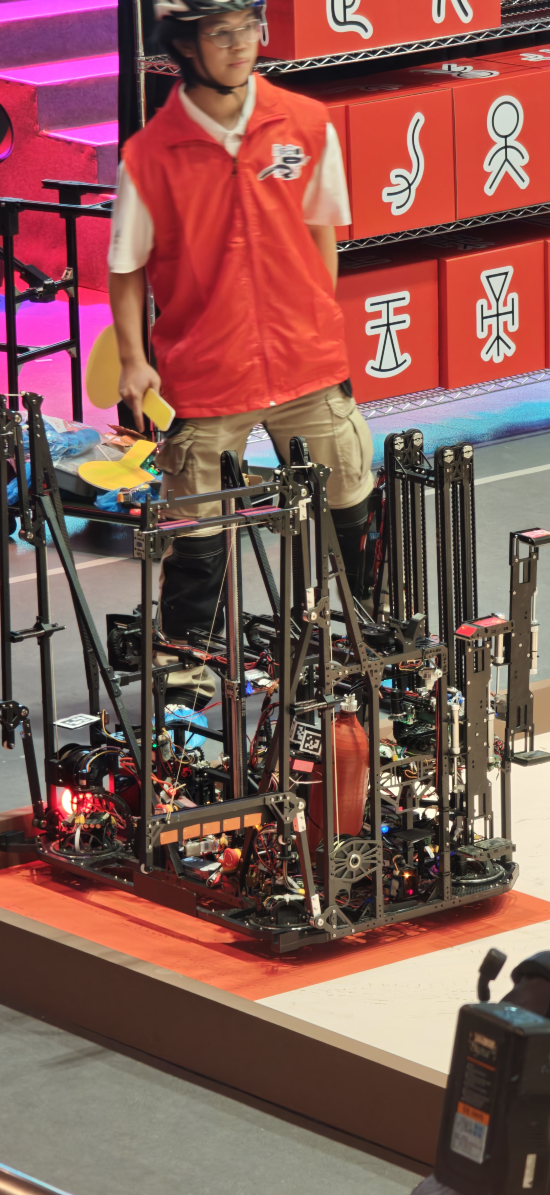 UESTC's R1 robot at ABU Robocon 2026