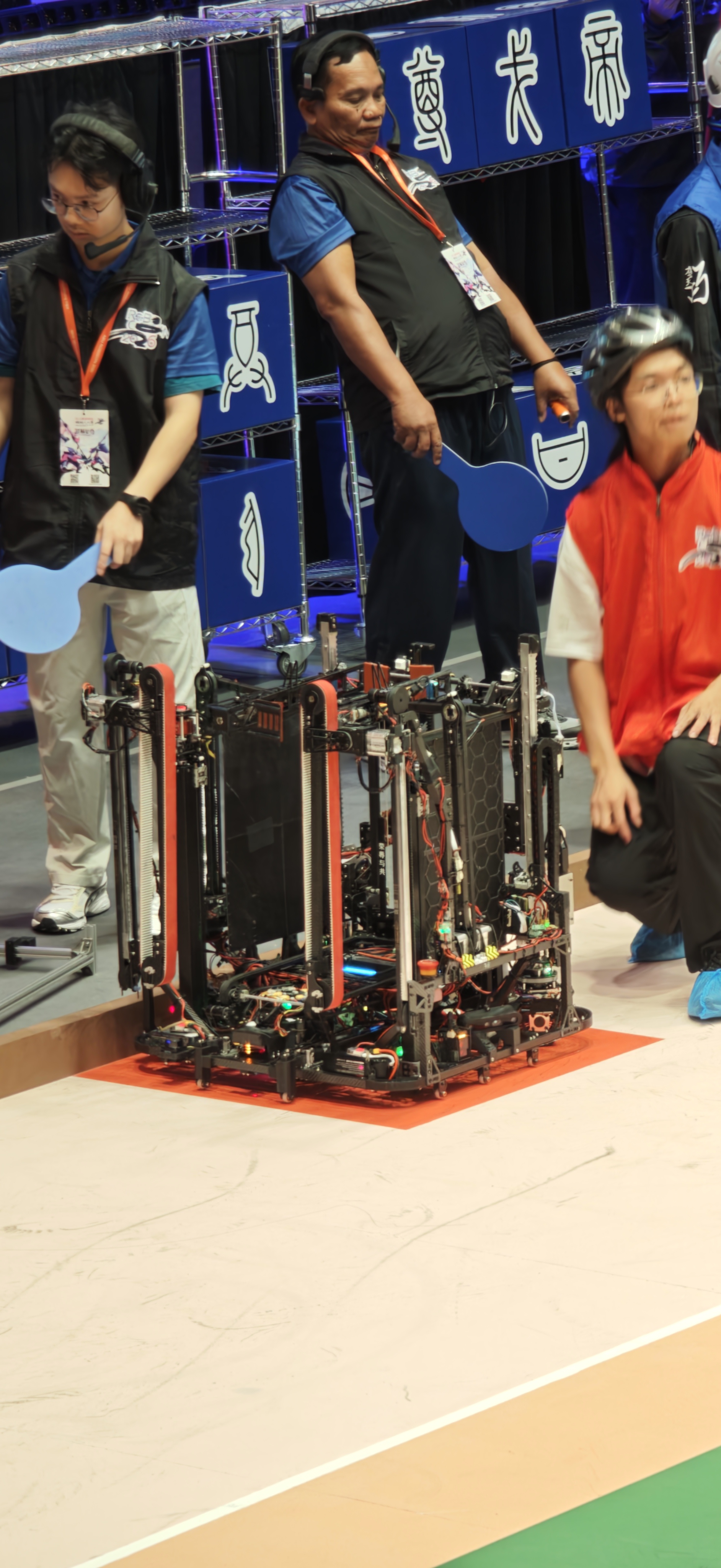 UESTC's R2 robot at ABU Robocon 2026