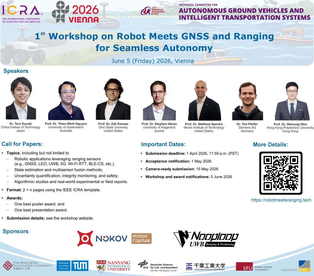 Our workshop is accepted by IEEE ICRA 2026