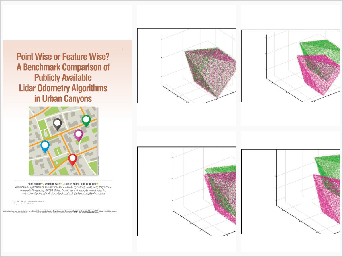 Point Wise or Feature Wise A Benchmark Comparison of Publicly Available Lidar Odometry Algorithms in Urban Canyons