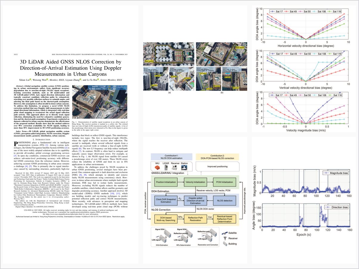 3D LiDAR Aided GNSS NLOS Correction with Direction of Arrival Estimation Using Doppler Measurements
