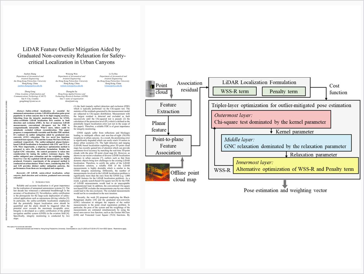 LiDAR Feature Outlier Mitigation Aided by Graduated Non-convexity Relaxation for Safety-critical Localization in Urban Canyons