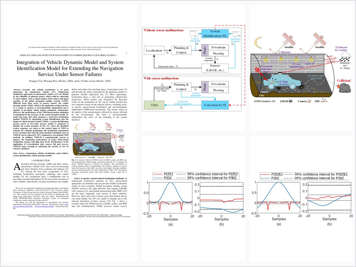 Integration of Vehicle Dynamic Model and System Identification Model for Extending the Navigation Service Under Sensor Failures