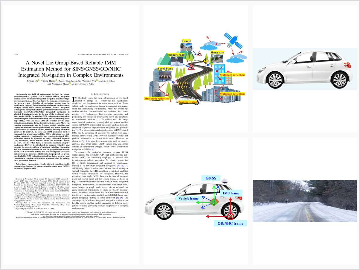 A Novel Lie Group-Based Reliable IMM Estimation Method for SINS GNSS OD NHC Integrated Navigation in Complex Environments